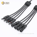 Insulated Solar Y Branch Connector: TUV Approved for 1000V to 1500V DC Systems